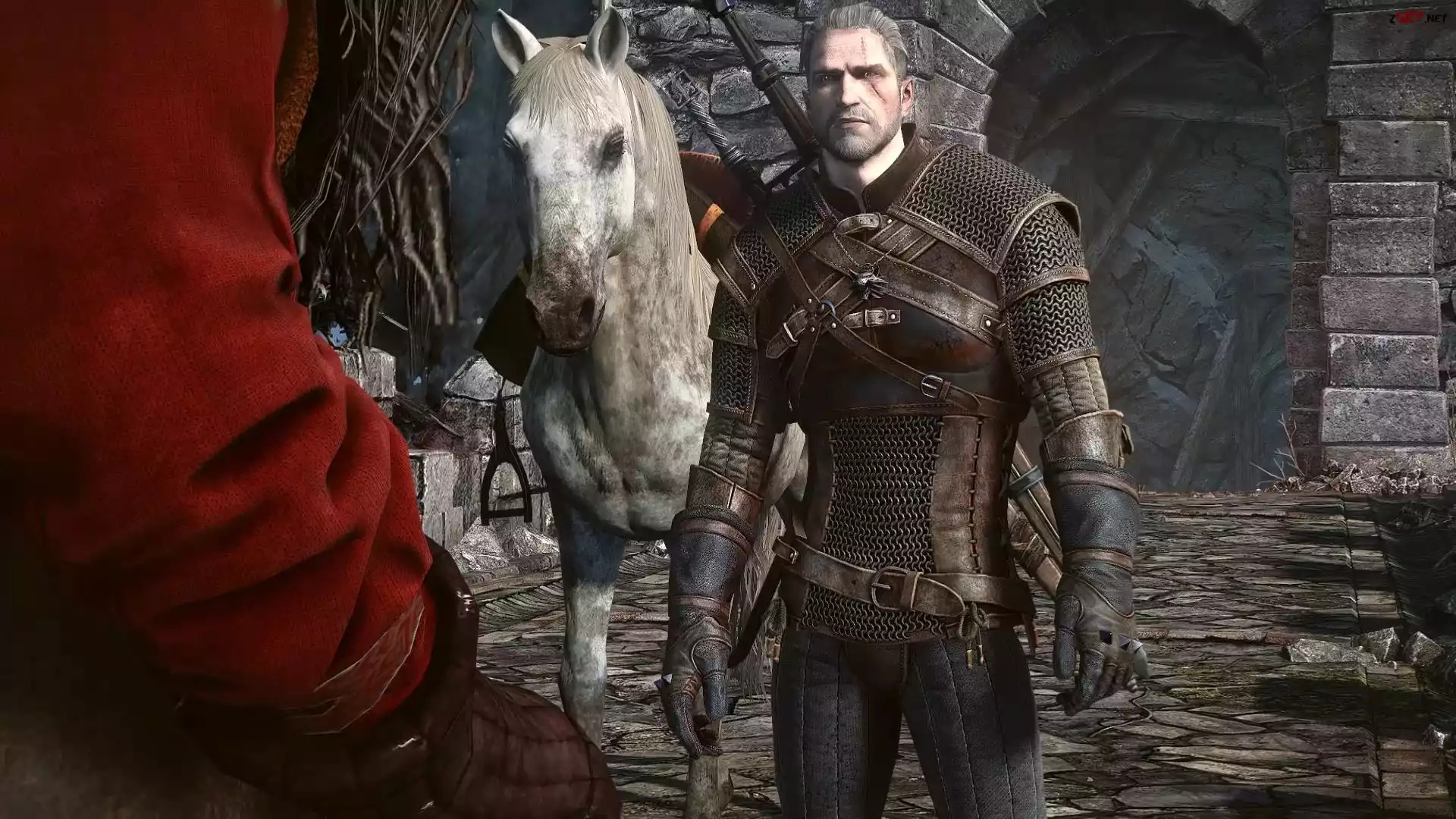 Wied¼min 3 : Dziki Gon, Geralt z Rivii, Koń